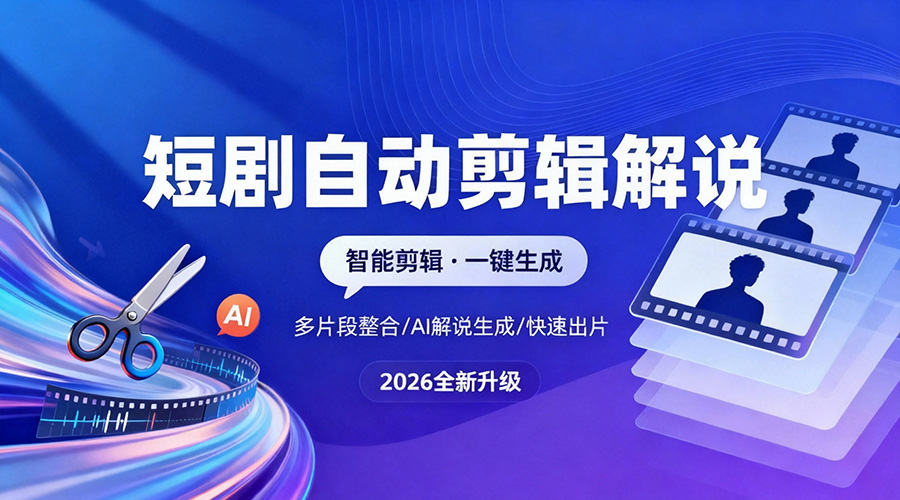 短剧自动解说APP